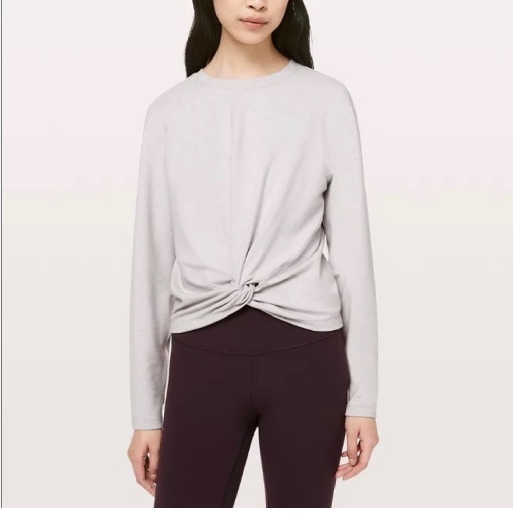 NWT Lululemon Tuck and Gather Pullover Size 10